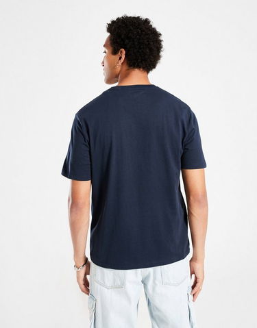 Тениска Timberland New Small Logo Print Short Sleeve T-Shirt Тъмно синьо | TB0A6WWTT271, 1