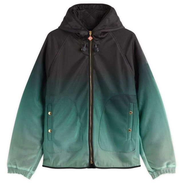 Casablanca Gradient Technical Windbreaker Jacket, Size Small