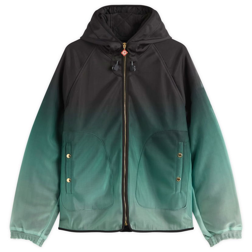 Ветровка Casablanca Casablanca Gradient Technical Windbreaker Jacket, Size Small Зелено | MPF25-JK-394-01