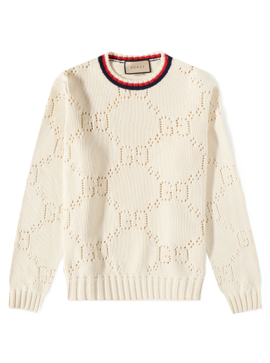 Пуловер Gucci Crew Sweatshirt Бежово | 740501-XKC4L-9275