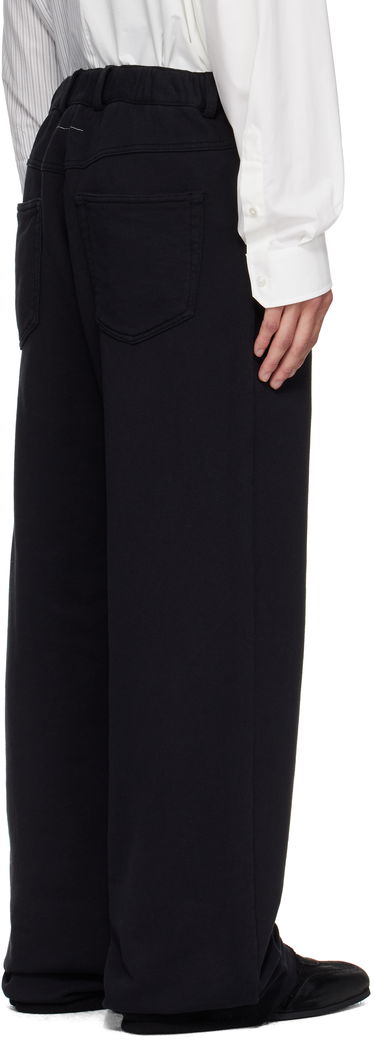 Панталони Maison Margiela MM6 Maison Margiela Cotton Sweatpant Trousers Черно | SH0KA0056 M25014, 2