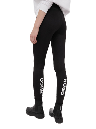 Клинове BOSS Logo Leggings Черно | 50470572