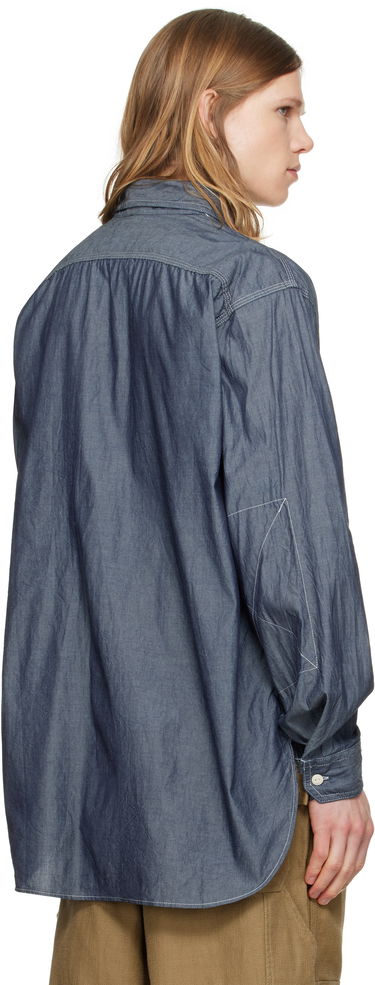 Риза Engineered Garments Engineered Garments Work Shirt Синьо | 25S1A007, 2