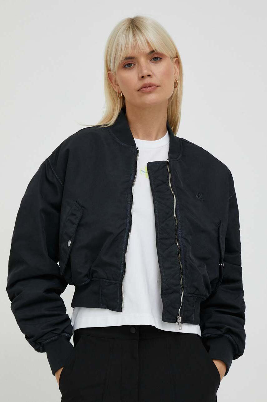 Яке бомбър CALVIN KLEIN Bomber Jacket Черно | J20J221378, 0
