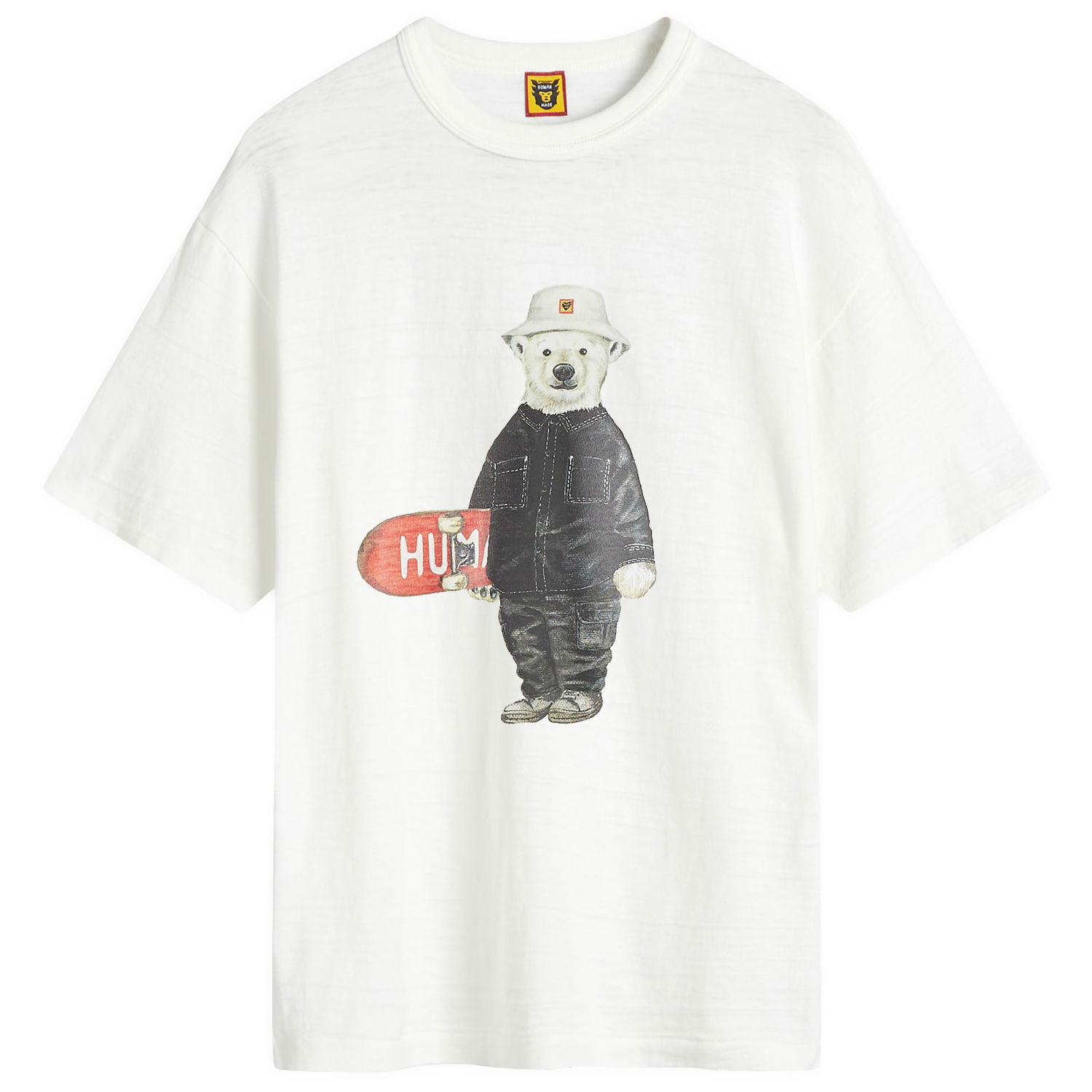 Тениска Human Made Skate Polar Bear Graphic T-Shirt Бяло | HM28TE006-WH, 0