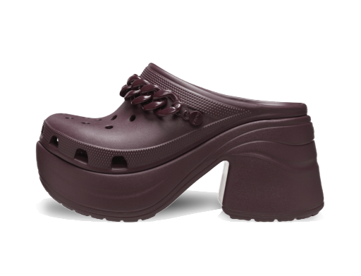 Кецове и обувки Crocs Siren Chain Clogs Бургунди | 209018-6WD