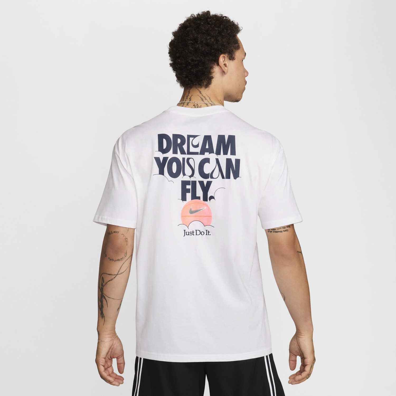 Тениска Nike Max90 Basketball Tee Бяло | FZ8083-100, 0