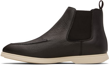 Кецове и обувки BOSS BOSS Leather Chelsea Boots Черно | 50548107, 2