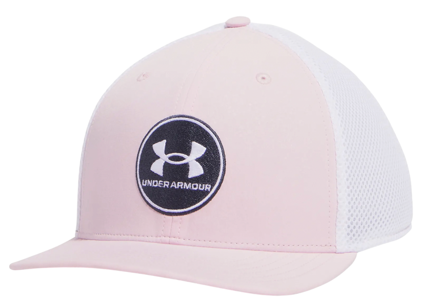 Шапка с козирка Under Armour Iso-chill Drive Low STR Mesh Back Cap Розово | 1389887-647
