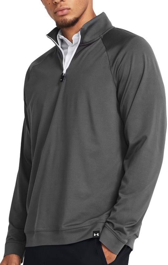 Пуловер Under Armour Midlayer Quarter-Zip Long Sleeve Pullover Сиво | 1383254-025, 0