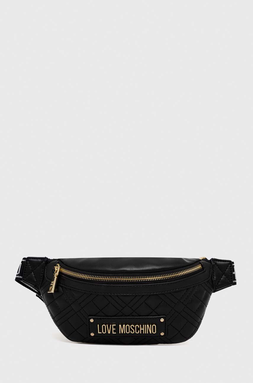 Чанта за кръста Moschino Love Waist Bag Черно | JC4003PP1GLA0000, 0