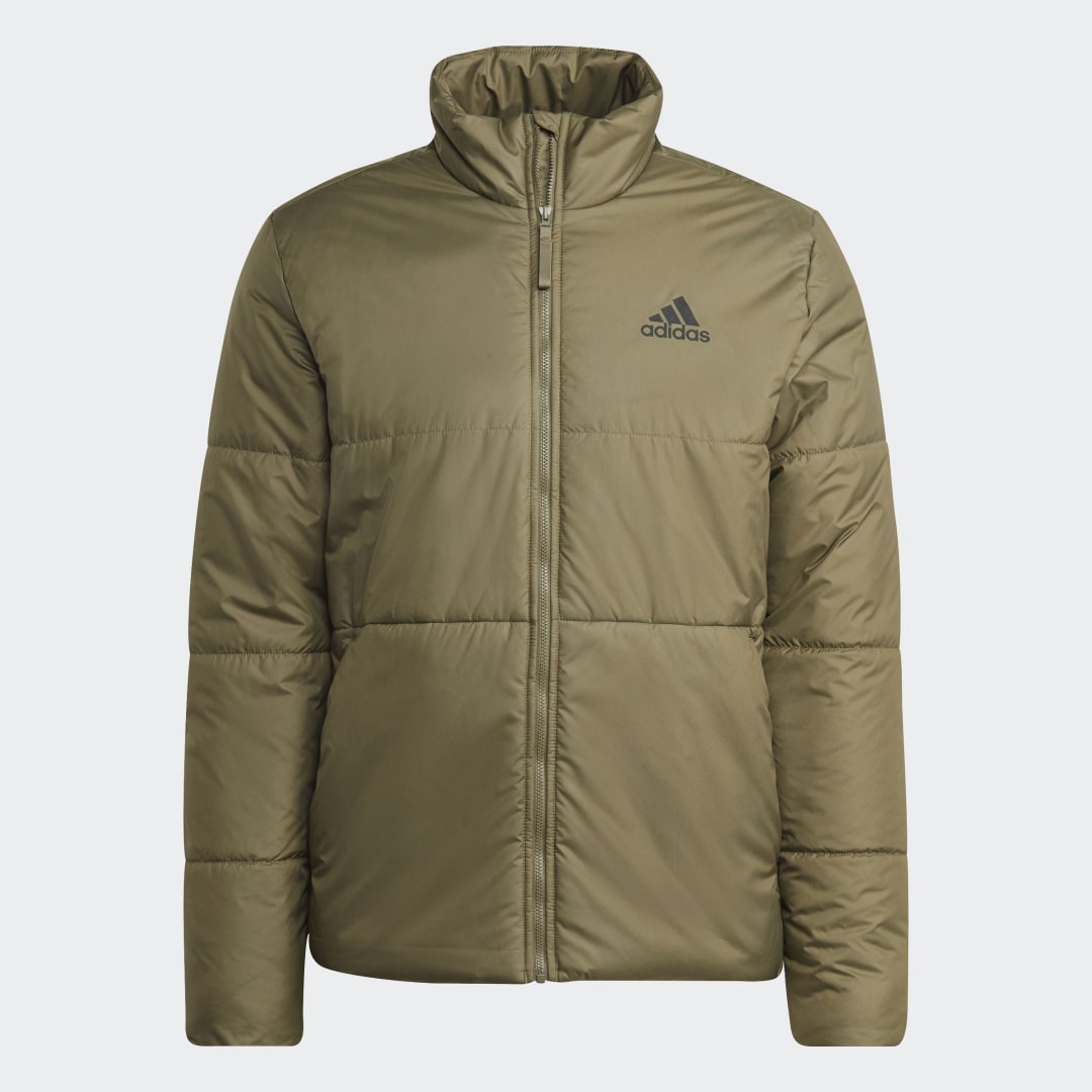 Пухо яке adidas Performance 3-Stripes Insulated Jacket Зелено | HT8710, 0