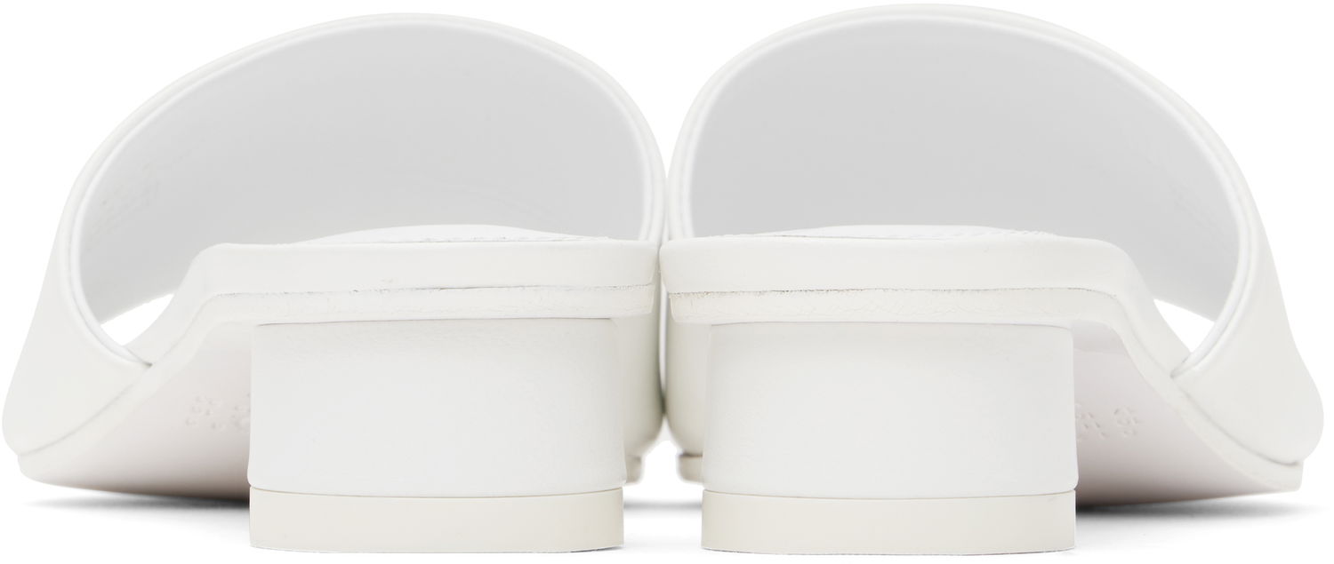 Грижа за обувките Maison Margiela MM6 Maison Margiela Anatomic Heeled Sandals Бяло | S66WP0109 P3628, 1