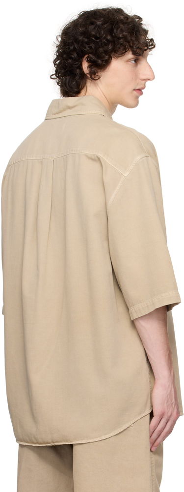 Риза LEMAIRE Lemaire Short Sleeve Denim Shirt Бежово | SH1174 LD1044, 2