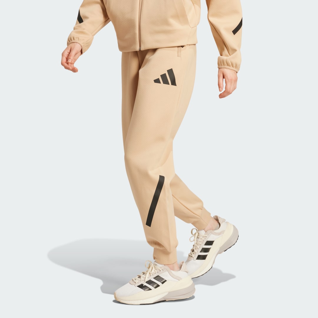 Спортни панталони adidas Performance Z.N.E. Pants Бежово | JD9587, 0