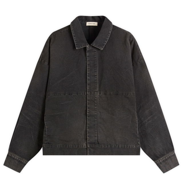 Canvas Utility Jacket, Size Medium