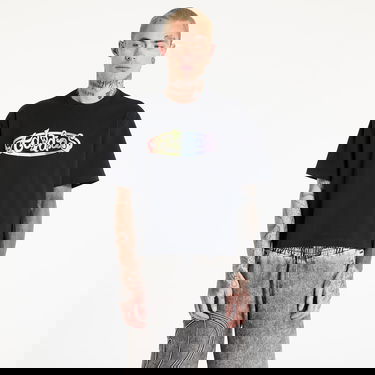 Тениска adidas Originals Jeremy Scott Pride Graphic Cropped T-Shirt Черно | JY2011, 0