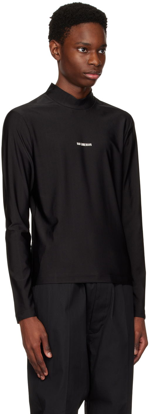 Тениска Han Kjøbenhavn Raglan Turtleneck Черно | M-132623, 1