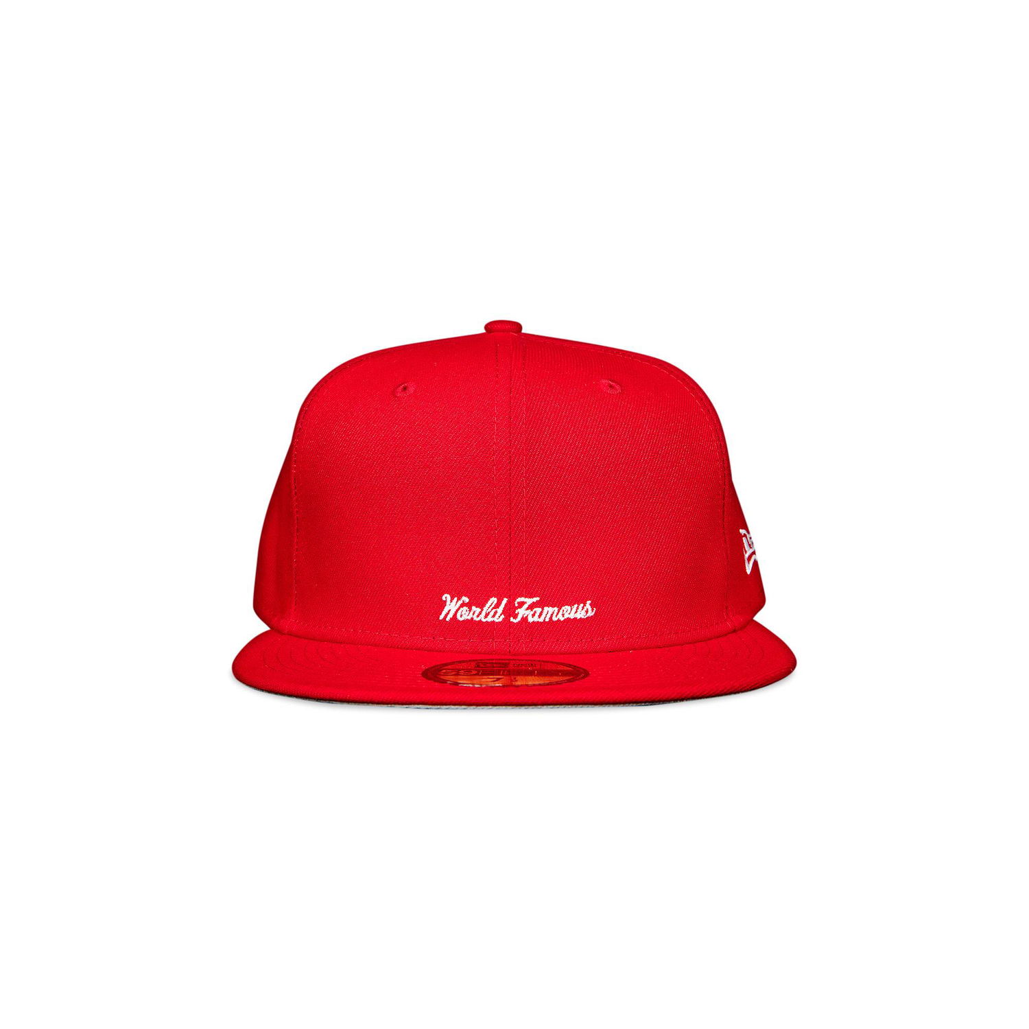 Шапка с козирка Supreme New Era x Reverse Box Logo Hat Червено | SS21H29 RED, 1