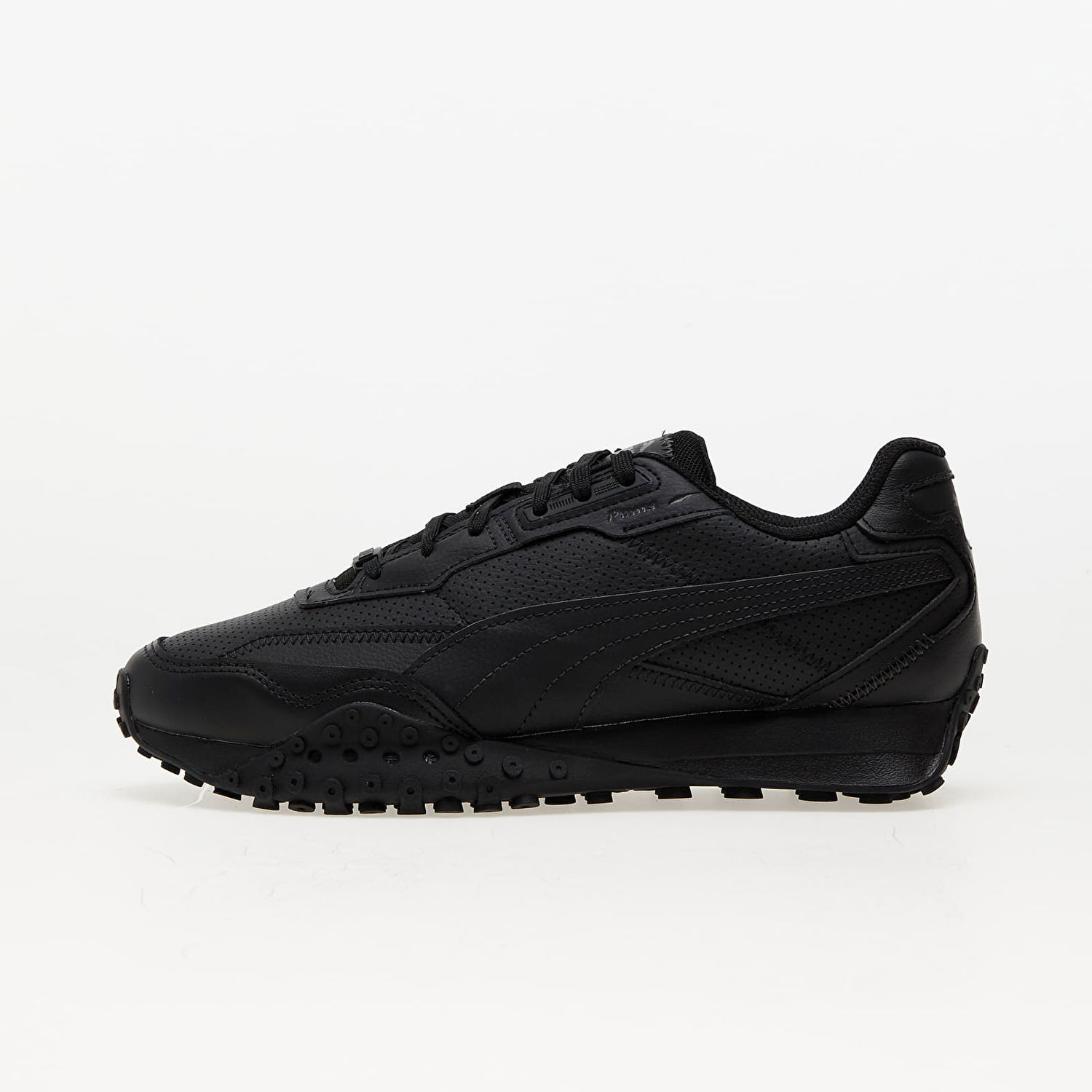 Кецове и обувки Puma Blktop Rider Leather Черно | 39382302, 0