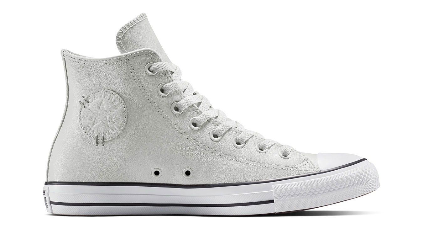 Кецове и обувки Converse Chuck Taylor All Star Leather Сиво | A13278C, 0