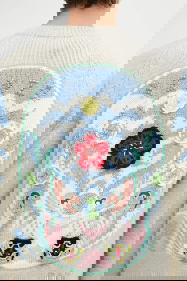 Пуловер KENZO RWS Pachinko Sweater Многоцветен | FF65CA7463CI, 4