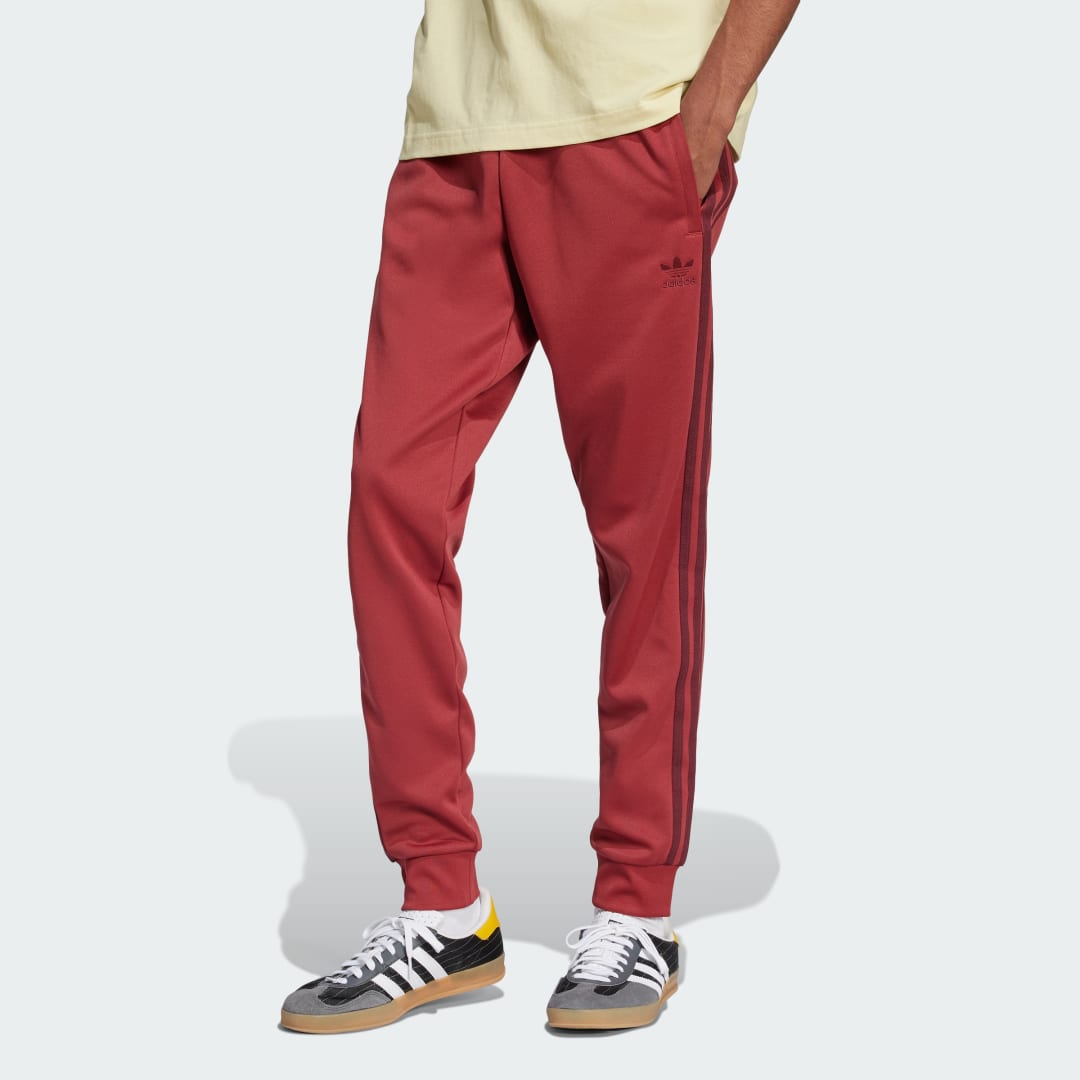 Панталони adidas Performance Adicolor Classics SST Track Pants Червено | JC9931, 0