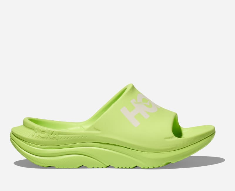 Кецове и обувки Hoka One One Ora Slide Зелено | 1155154-LCW, 0
