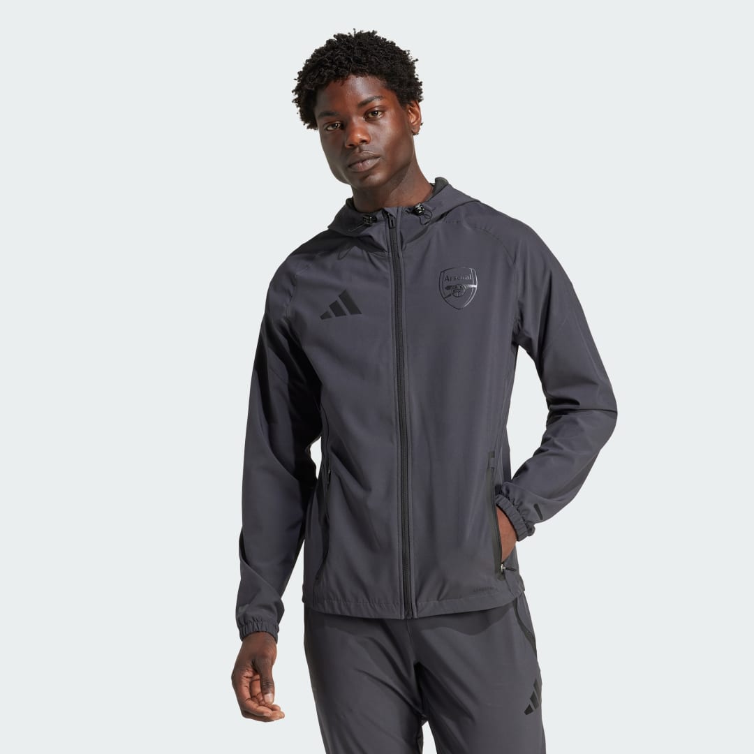 Ветровка adidas Performance Arsenal Tiro 25 Competition Vis Tech Travel Jacket Сиво | KA8007, 0