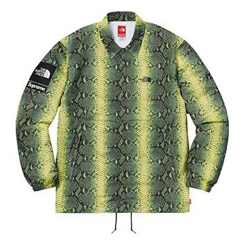 Ветровка Supreme Taped Seam Coaches Jacket by Supreme x The North Face Зелено | SUP-SS18-385, 0