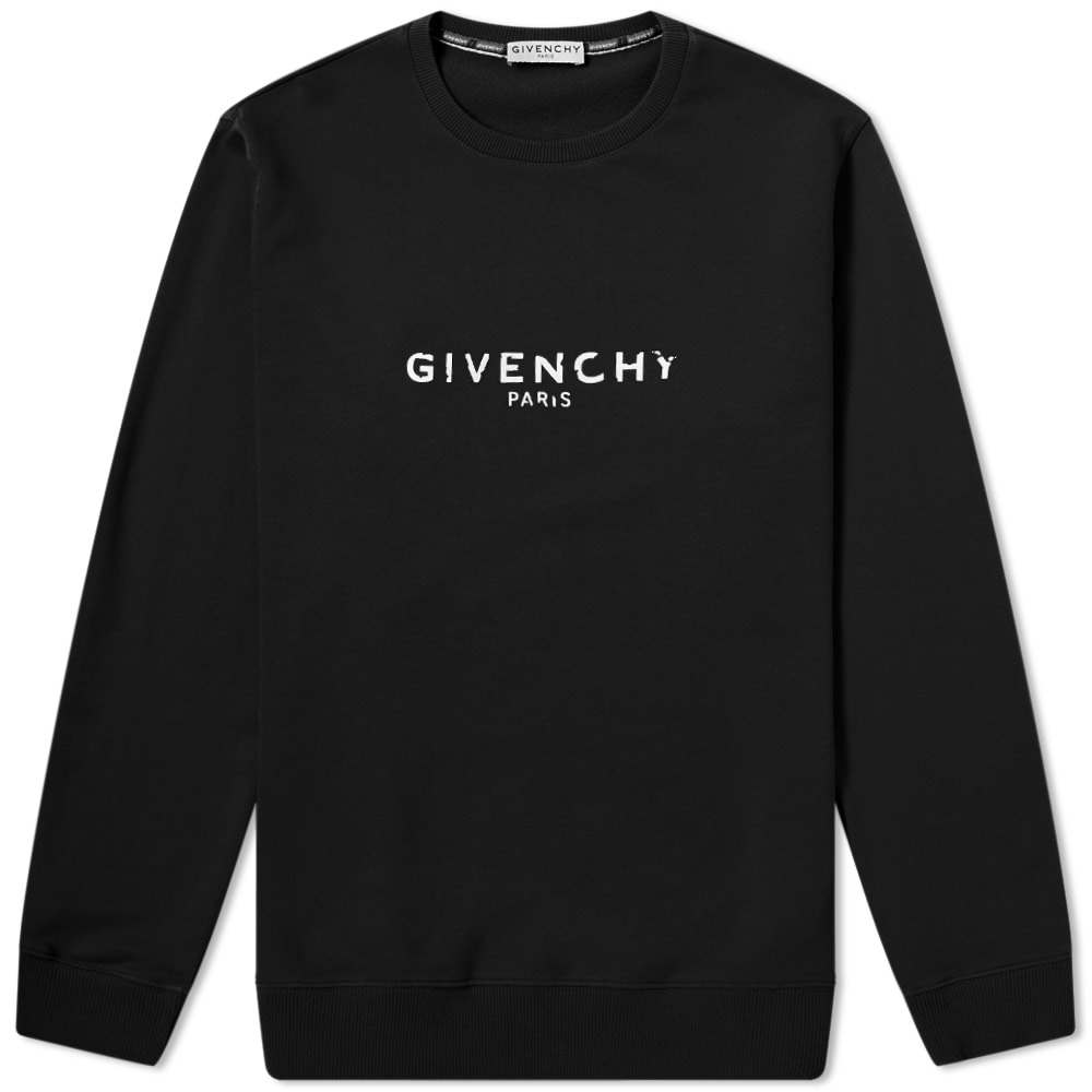 Суитчър Givenchy Paris Logo Sweat Черно | BM700U30AF-001, 0