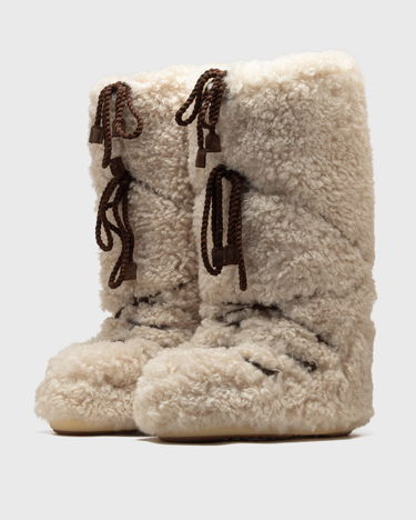Кецове и обувки Moon Boot Icon Curly Extra Boots Бяло | 80D1403070-L007, 1