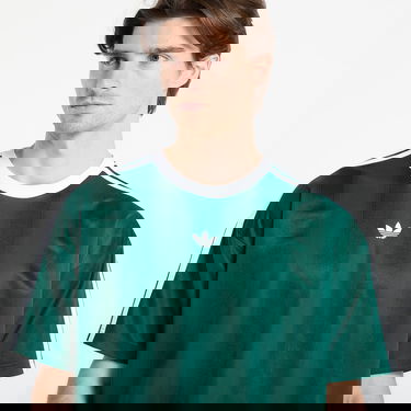 Тениска adidas Originals Adicolor Jacquard Jersey T-shirt Зелено | KD5834, 1