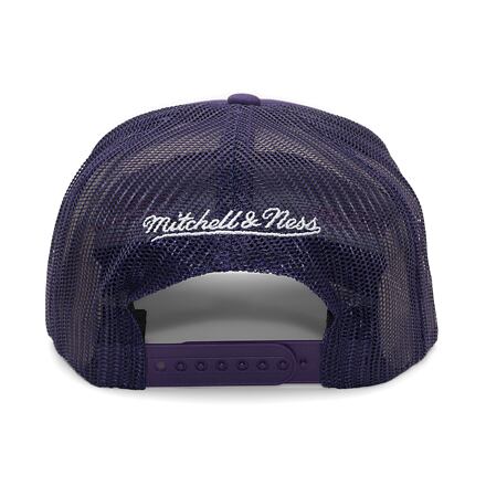 Шапка с козирка Mitchell & Ness Los Angeles Lakers Evergreen Trucker Cap Лилаво | HT8032-LALPURP, 1