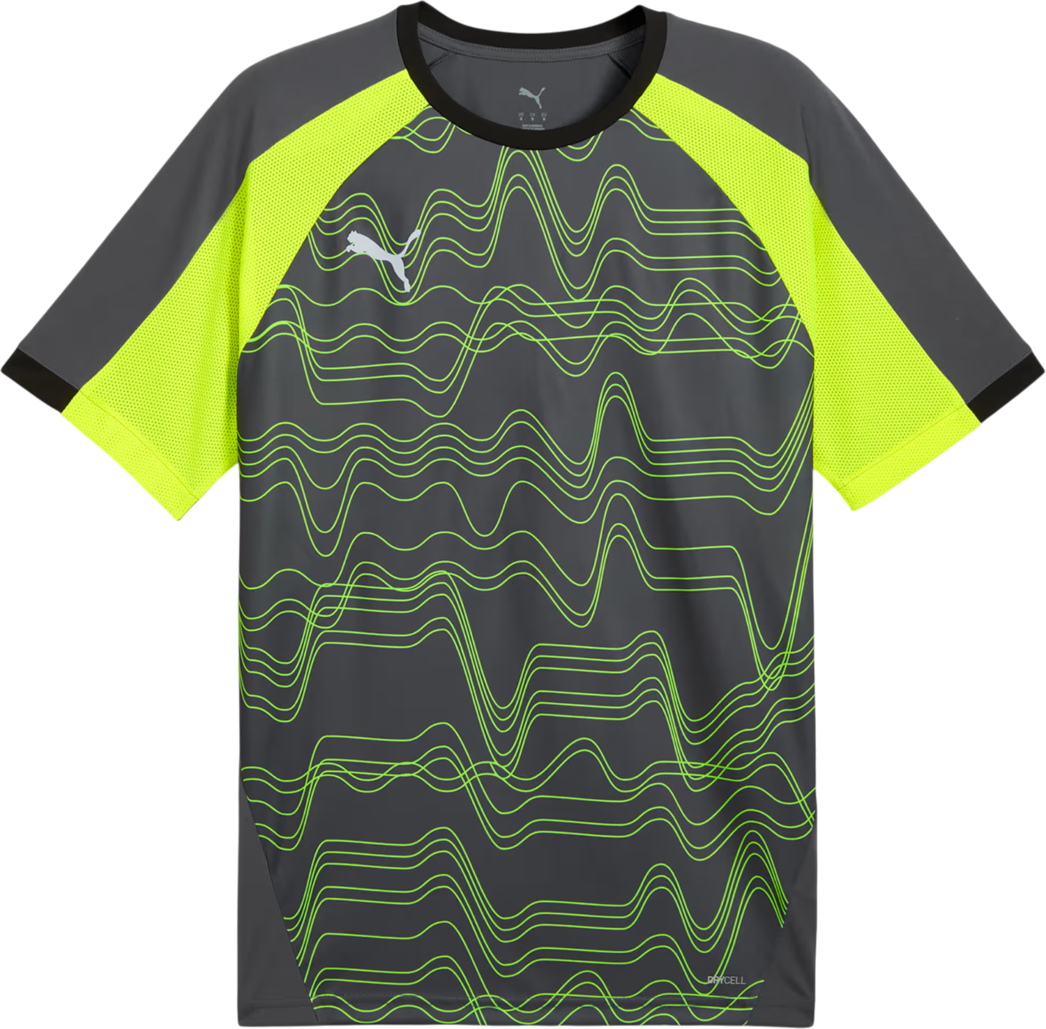 Фланелка Puma individualLIGA Wavy Graphic Performance Jersey Сиво | 659924-08, 0