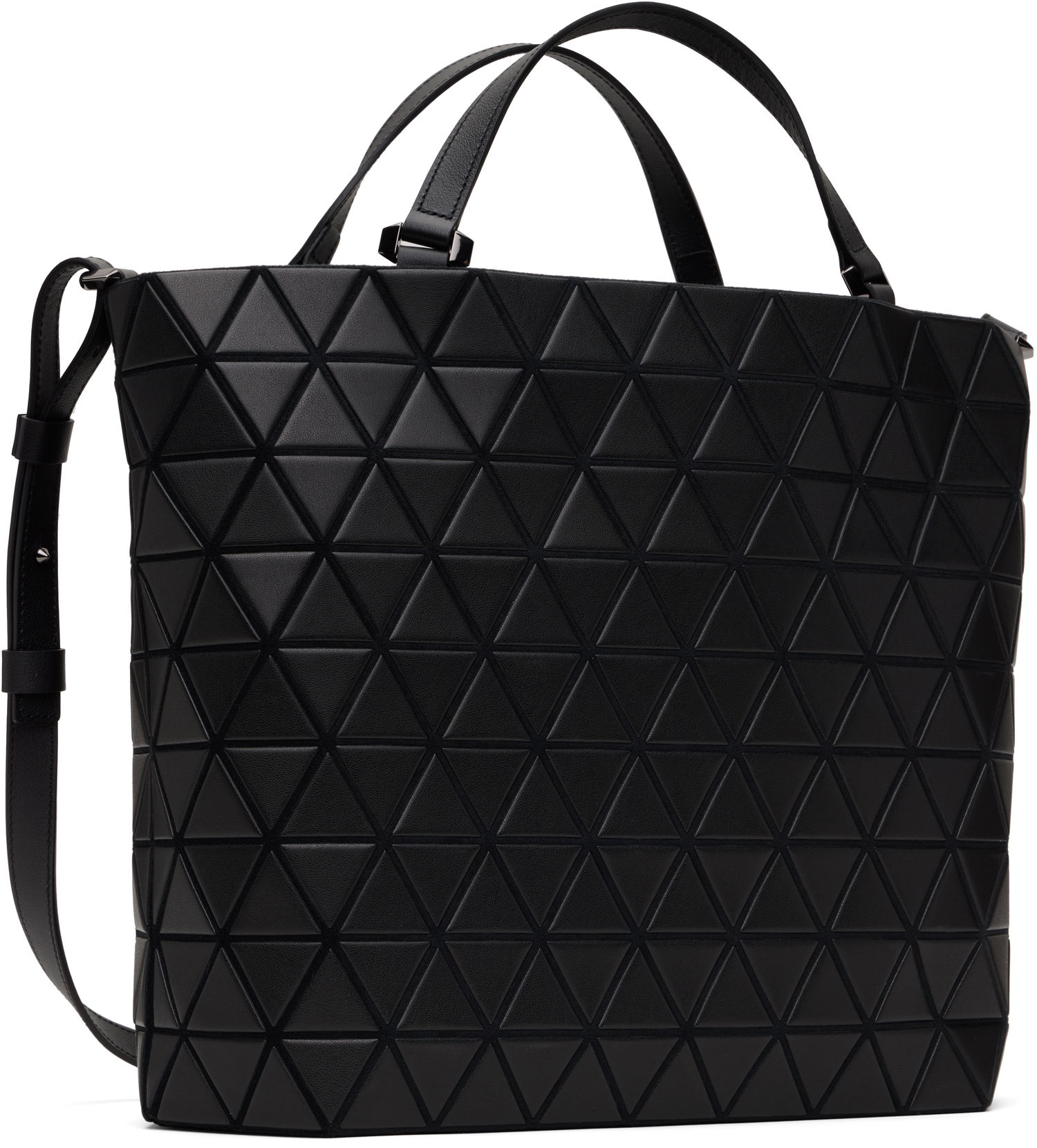 Голяма пазарска чанта BAO BAO ISSEY MIYAKE Issey Miyake Crystal Matte Tote Bag Черно | BB56AG311, 1