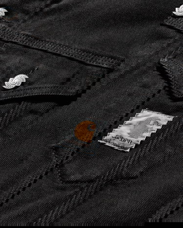 Яке Carhartt WIP Everson Garment Dyed Trucker Jacket Черно | I036266 3HVGD, 3