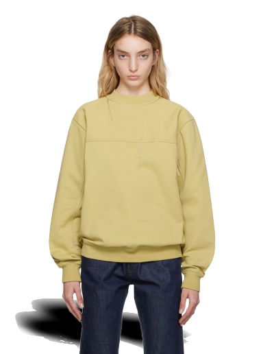 Суитчър Jacquemus Le Raphia 'Le Sweatshirt Fio' Sweatshirt Бежово | 23E235JS113-2048