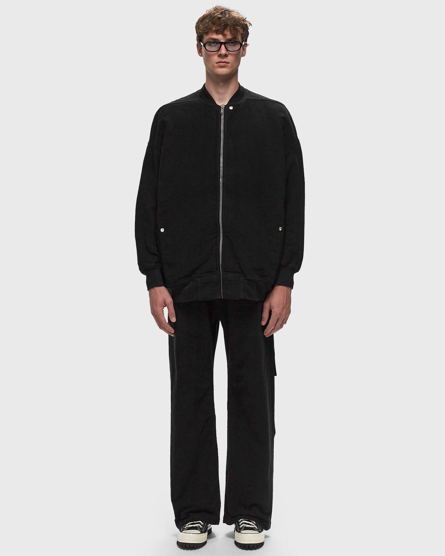 Яке бомбър Rick Owens DRKSHDW WOVEN PADDED BOMBER-JUMBO FLIGHT Черно | DU02D2776-MO-09, 1