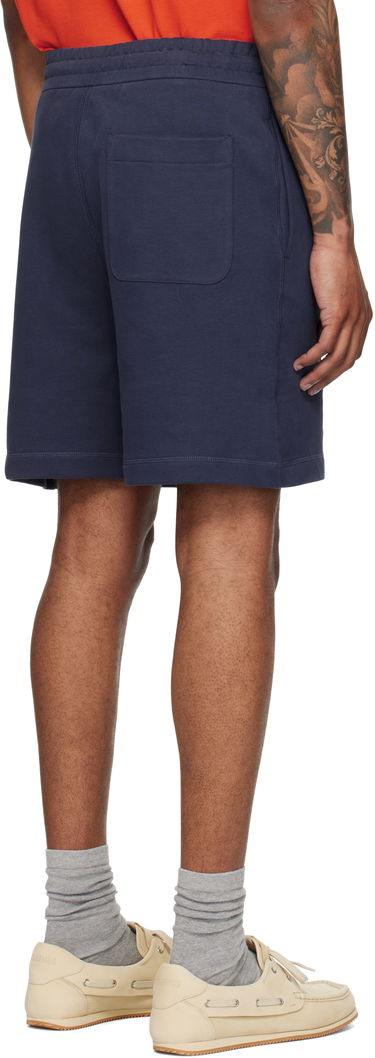 Къси панталони Moncler Moncler Genius x Gilga Farm Drawstring Shorts Тъмно синьо | K24028H0000289AUJ, 2