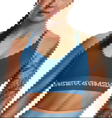 Сутиен Under Armour Seamless Low Long Bra Тъмно синьо | 1357719-426, 0