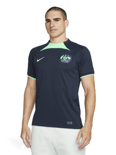 Фланелка Nike Australia 2022/23 Stadium Away Men's Dri-FIT Football Shirt Тъмно синьо | DN0676-451
