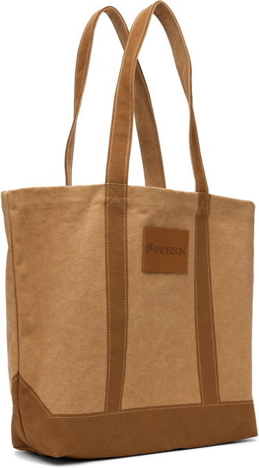 Голяма пазарска чанта JW Anderson JW Anderson Canvas Tote Кафяво | HB0498-FA0331, 1