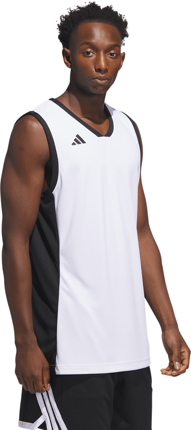 Фланелка adidas Originals Pulse Speed Basketball Jersey Бяло | jm2659, 4