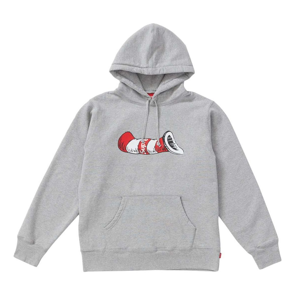 Суитчър Supreme Cat in the Hat Hooded Sweatshirt Сиво | SUP-FW18-548, 0