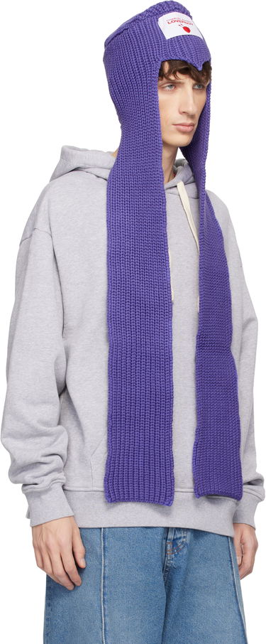 Шапка Charles Jeffrey Loverboy Charles Jeffrey LOVERBOY Clash of Clans Edition Witch Scarf Beanie Лилаво | 054132201, 3