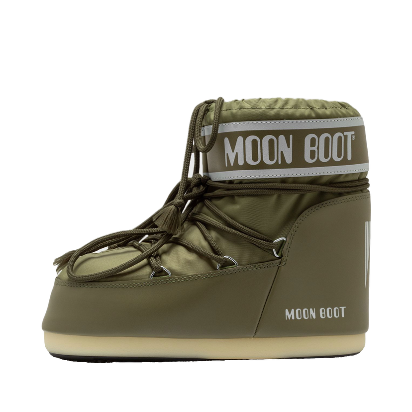 Кецове и обувки Moon Boot MB ICON LOW NYLON Boots Зелено | 80D1409340-M006