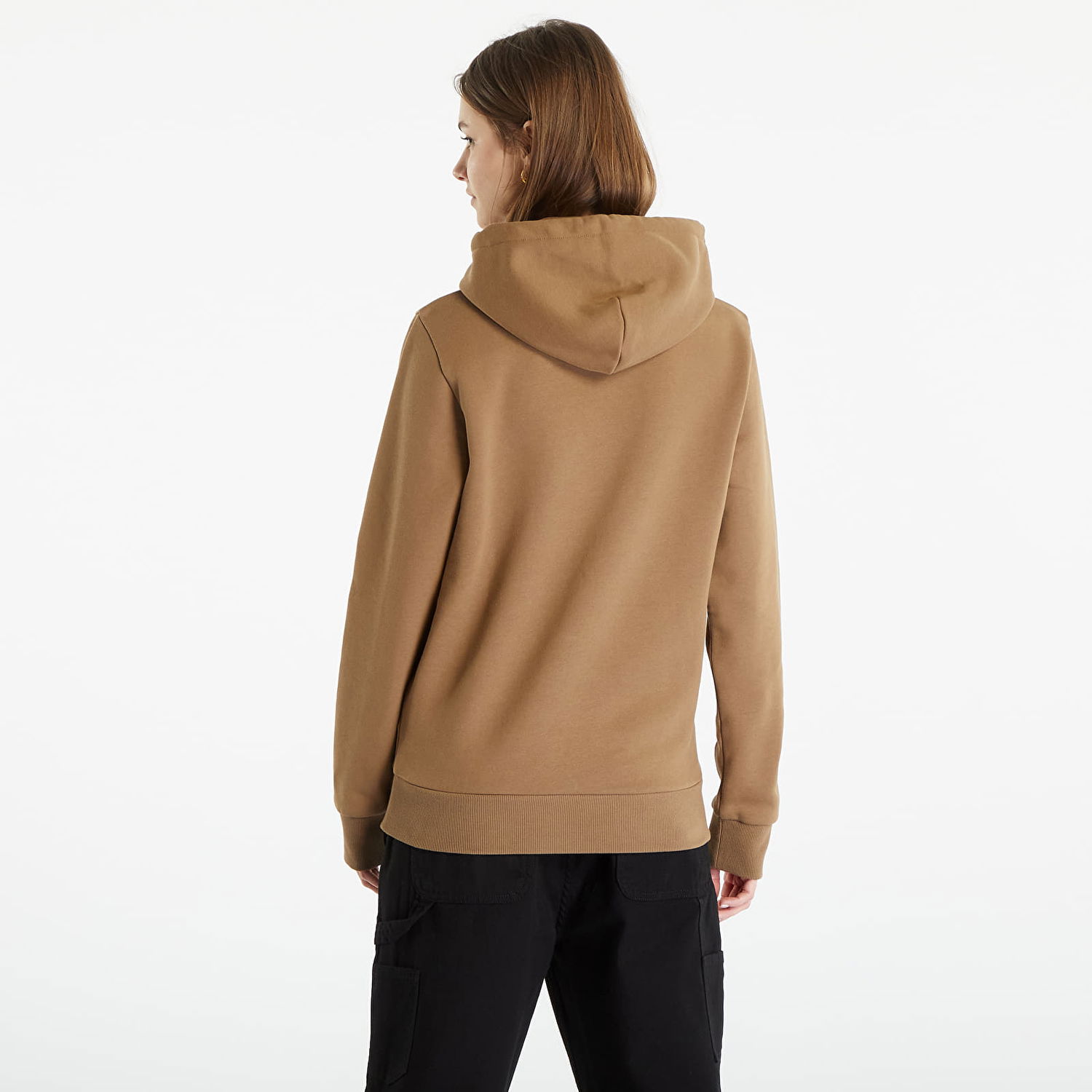 Суитчър Carhartt WIP Script Embroidery Hoodie Кафяво | I031243.1GMXX, 1