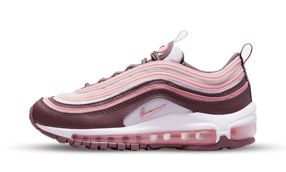 Кецове и обувки Nike Air Max 97 Violet Ore Pink Glaze GS Розово | 921522-200, 0
