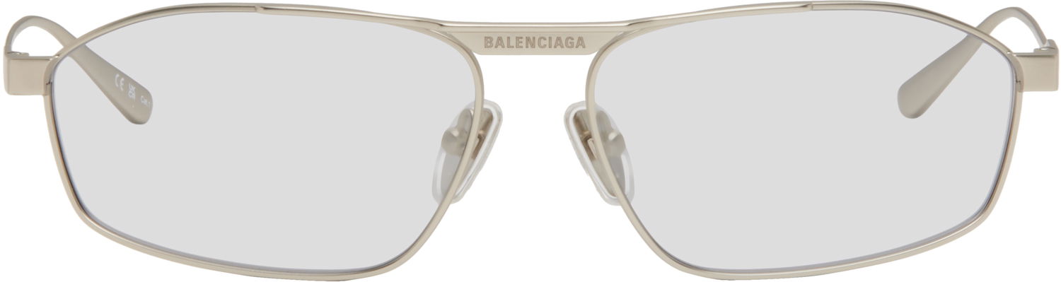 Слънчеви очила Balenciaga Balenciaga Tag 3.0 D-Frame Sunglasses Металик | BB0416S-004, 0